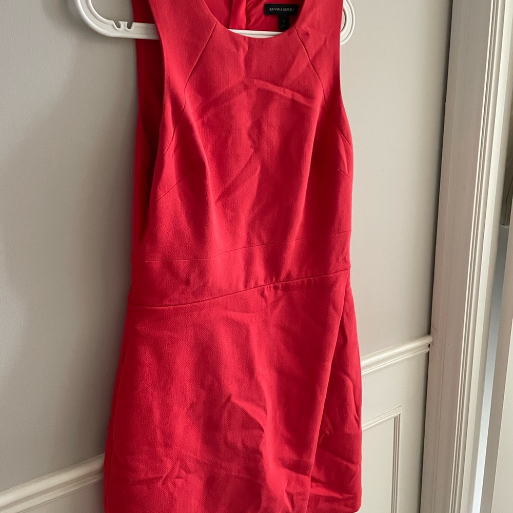 Banana Republic Shift Dress with Apron Slit